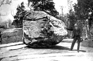 rocking stone