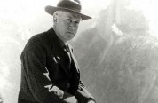 Stephen T. Mather at Glacier Point in Yosemite National Park